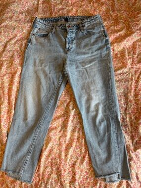 GAP Vintage High Rise Light Blue Denim Jeans